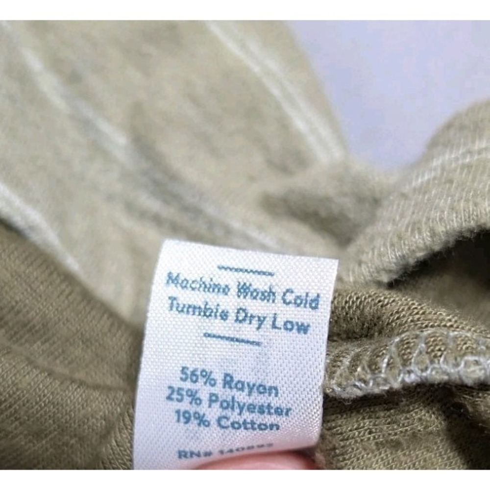 Marine Layer Hoodie Mens XL Striped Lightweight Pullover Green Soft Casual - Picture 7 of 8